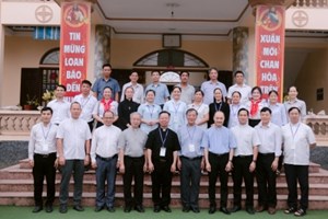 GP.Hưng Hóa - Giáo Xứ Yên Tập Đón Đoàn Tập Huấn Loan Báo Tin Mừng Giáo Tỉnh Hà Nội